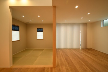 シンプル和モダンの家 実例集 神奈川県の注文住宅はカキザワホームズ