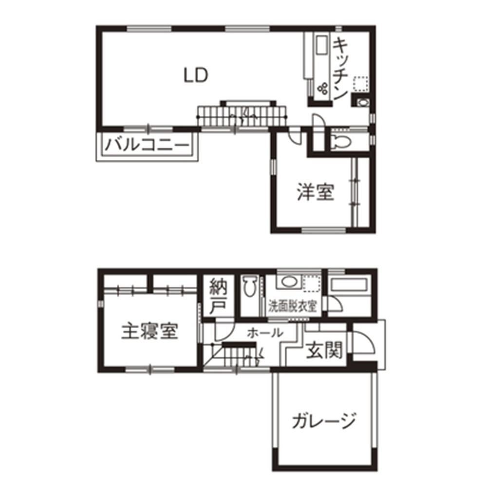 F様30坪間取りプラン